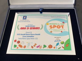 Lo scientifico di Santa Maria Capua Vetere si aggiudica il Premio Speciale Anna Di Gennaro